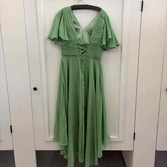 Fashion Size M Green Used Dress - Picture 3 of 5